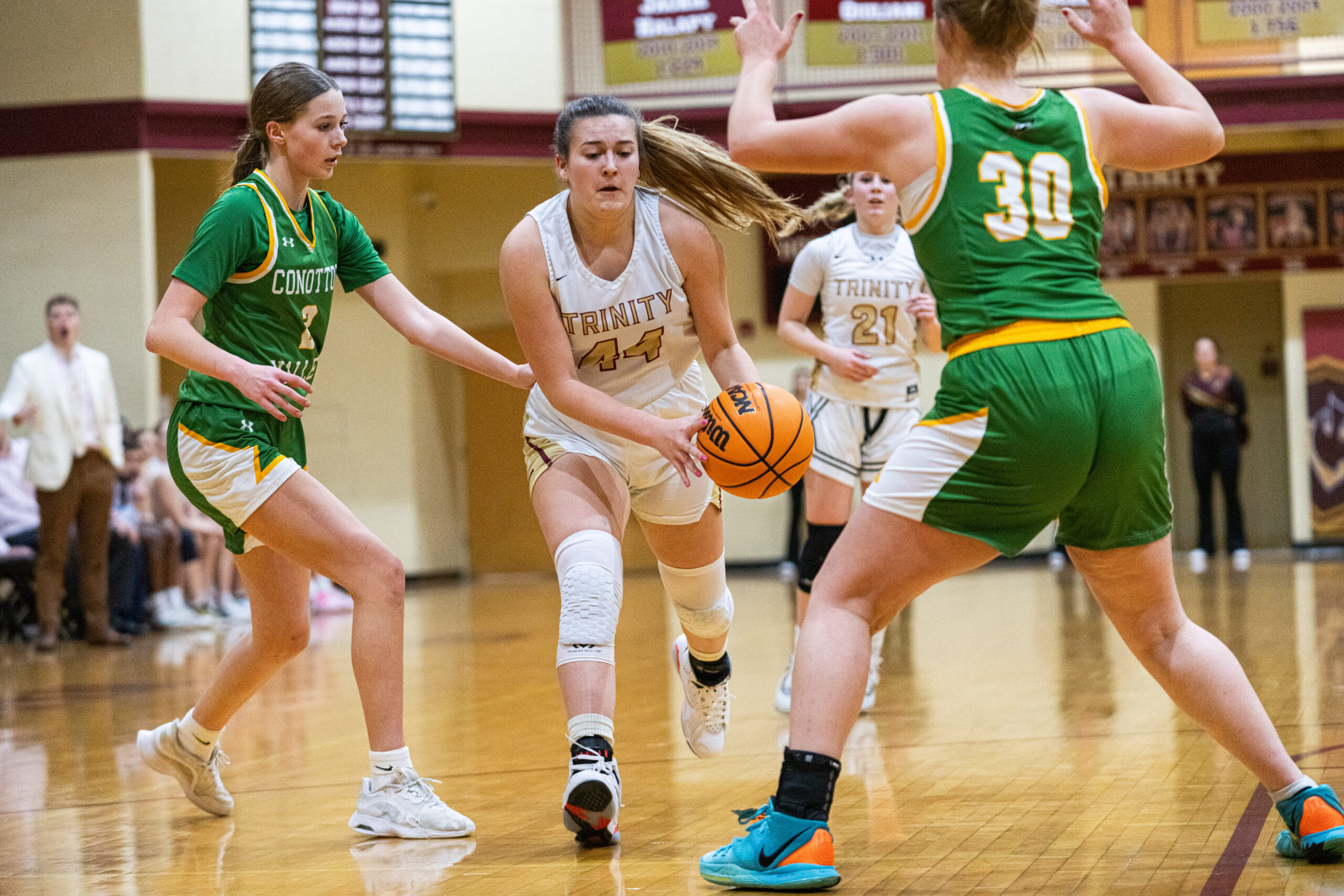 Lynch, Barnett lead Trinity to OVAC finals with win against Conotton Valley